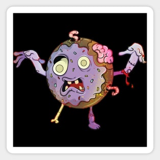 Cute Zombie Donut Magnet